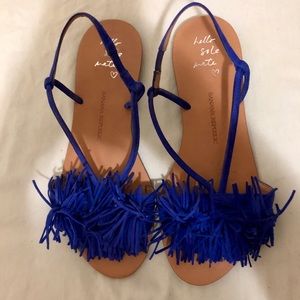 Banana Republic Fringe Sandals